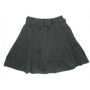 NWT Women's Kenneth Cole Reaction Black Pleated Skirt Size 10